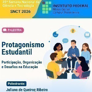 Imagem da atividade Protagonismo Estudantil: participação, organização e desafios na educação