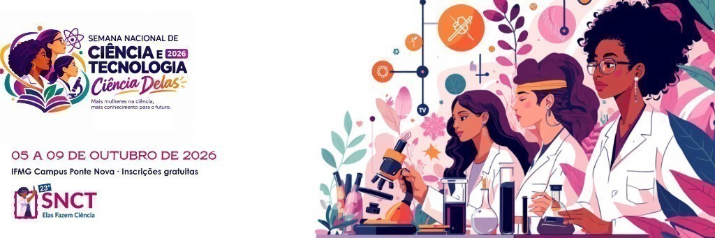 SNCT 2026 - 23ª Semana Nacional de Ciência e Tecnologia